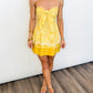 Golden Garden Bow Dress