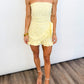 Lemon Sorbet Ruffle Romper