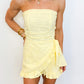 Lemon Sorbet Ruffle Romper