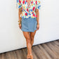 Garden Party Tie-Front Top
