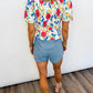 Garden Party Tie-Front Top