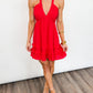 Sunset Sway Halter Dress