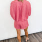 Rosé Eyelet Set