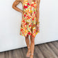 Sunlit Garden Halter Dress