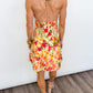 Sunlit Garden Halter Dress
