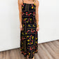 Midnight Garden Maxi Set