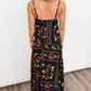 Midnight Garden Maxi Set