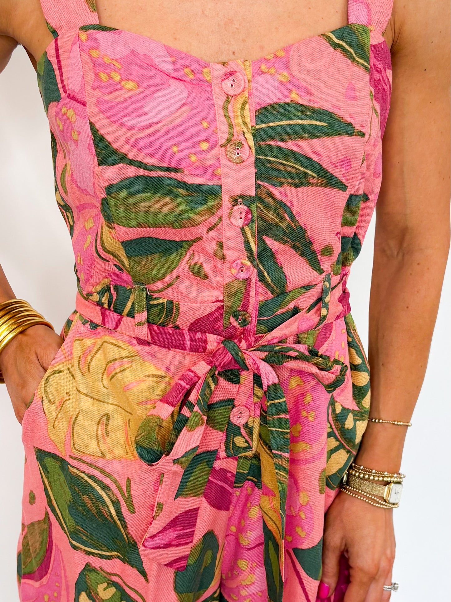 Rio Palm Romper