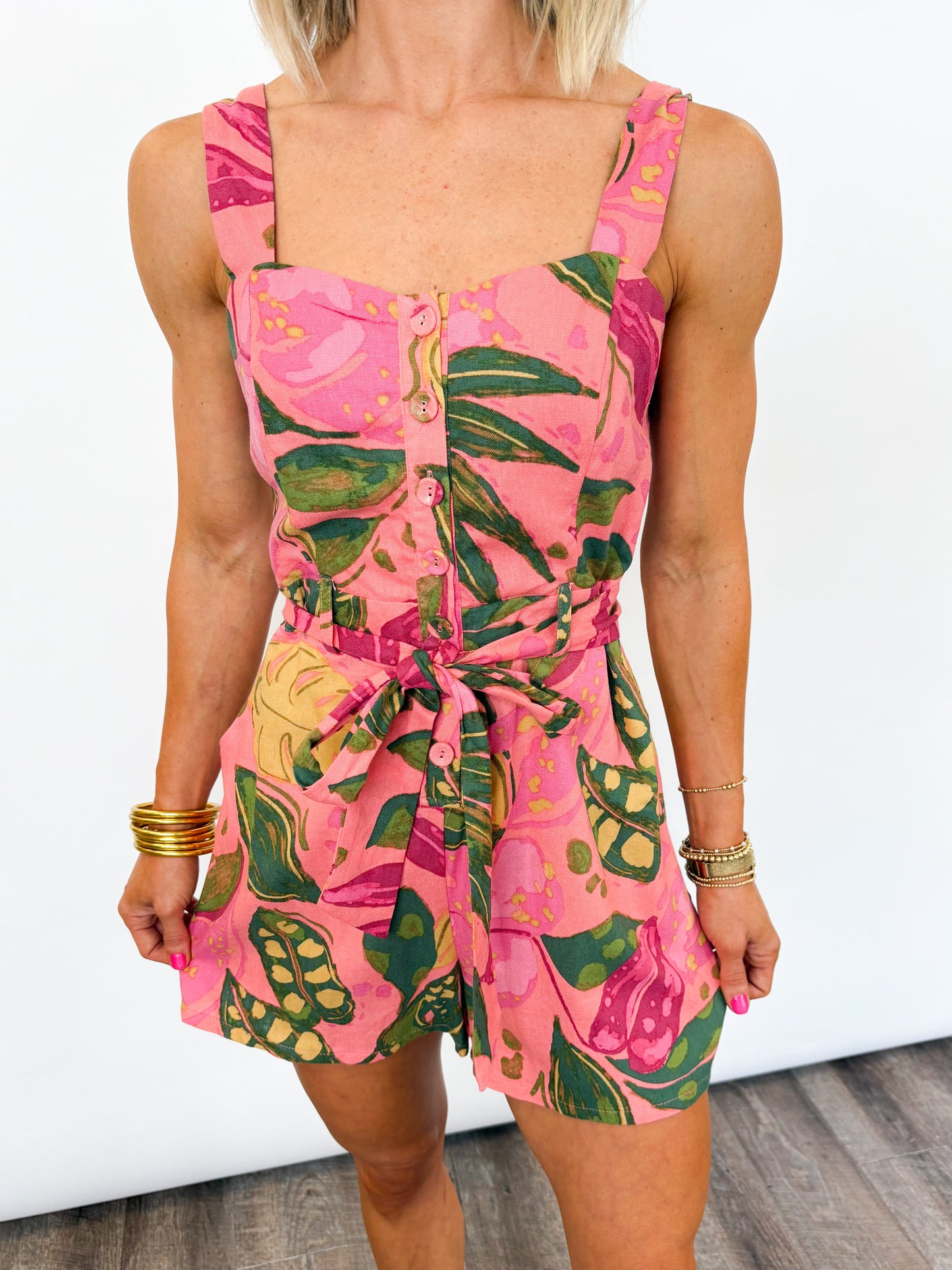 Rio Palm Romper