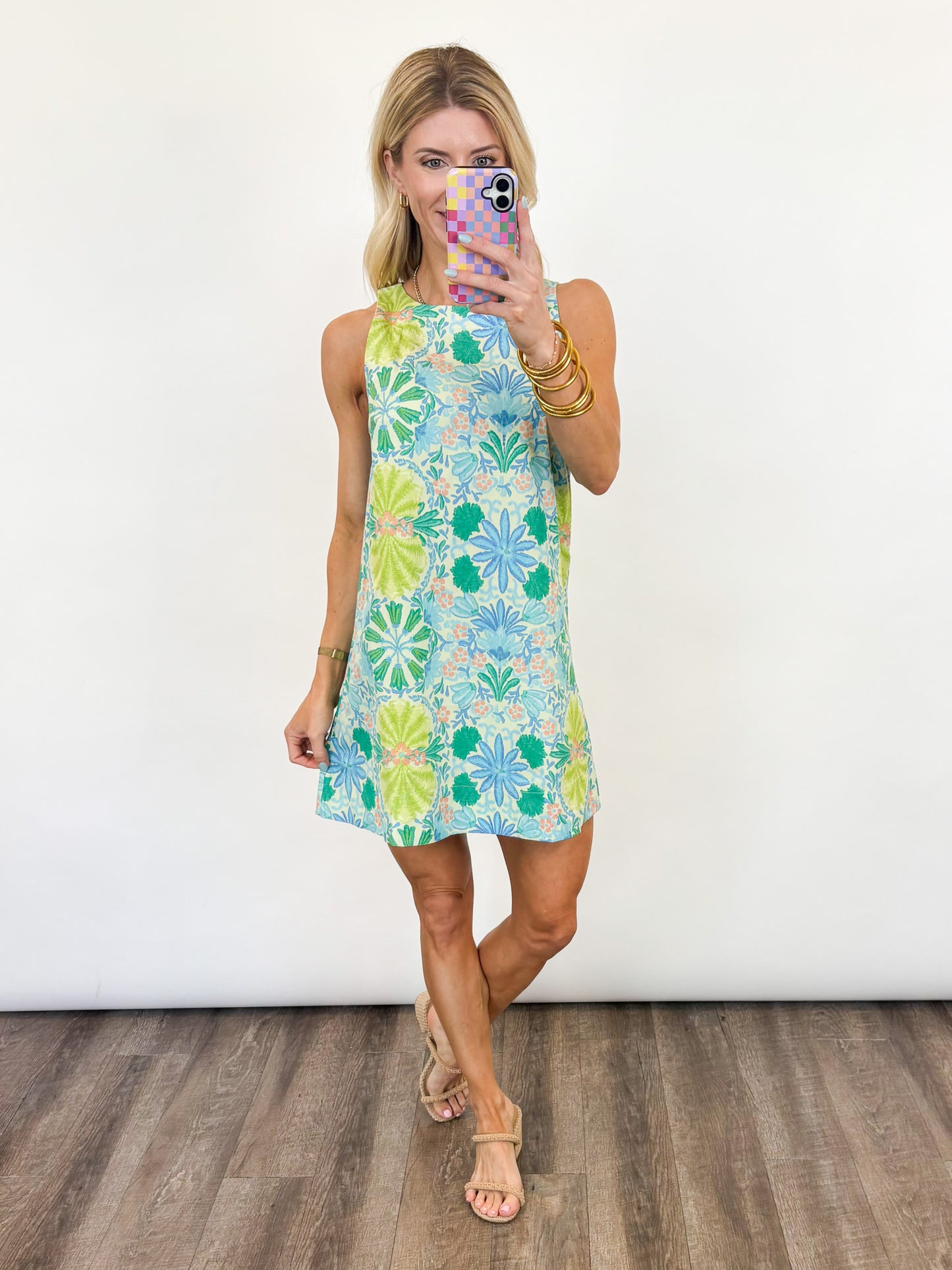Laguna Bloom Swing Dress