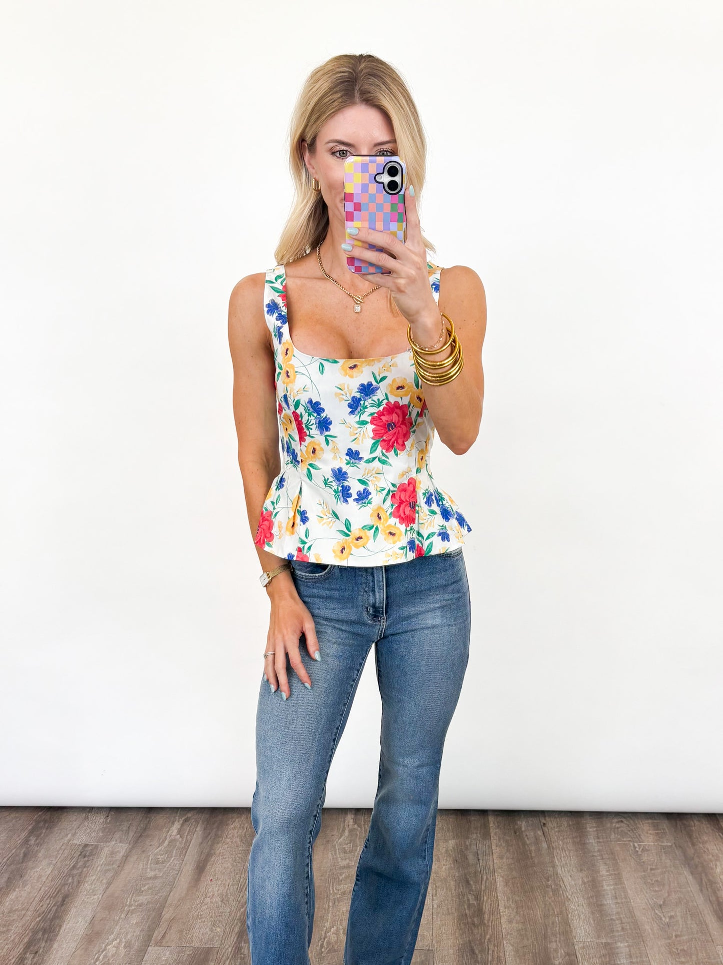 Garden Bloom Corset Top