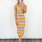 Sunset Sangria Midi Dress