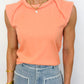 Sunset Seam Ribbed Top