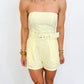 Lemon Sorbet Eyelet Romper