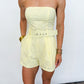 Lemon Sorbet Eyelet Romper