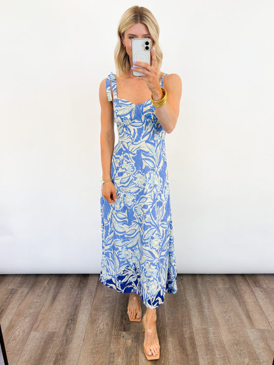 Madrid Floral Maxi Dress