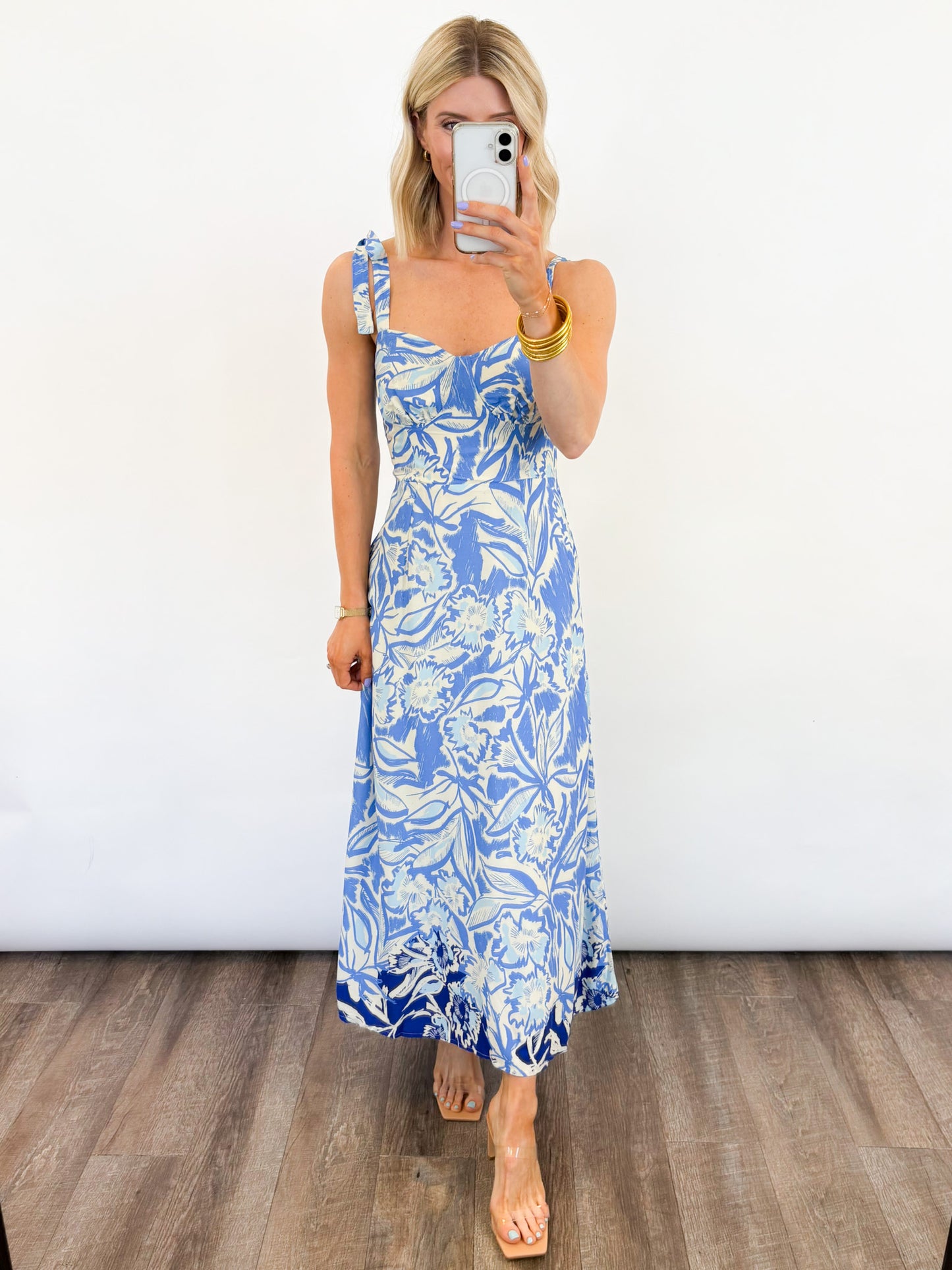 Madrid Floral Maxi Dress