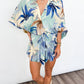 Coastal Breeze Tie-Waist Romper
