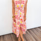 Sunset Garden Midi Dress