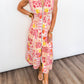 Sunset Garden Midi Dress