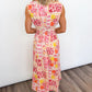 Sunset Garden Midi Dress