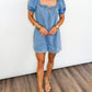 Sunday Stroll Denim Romper