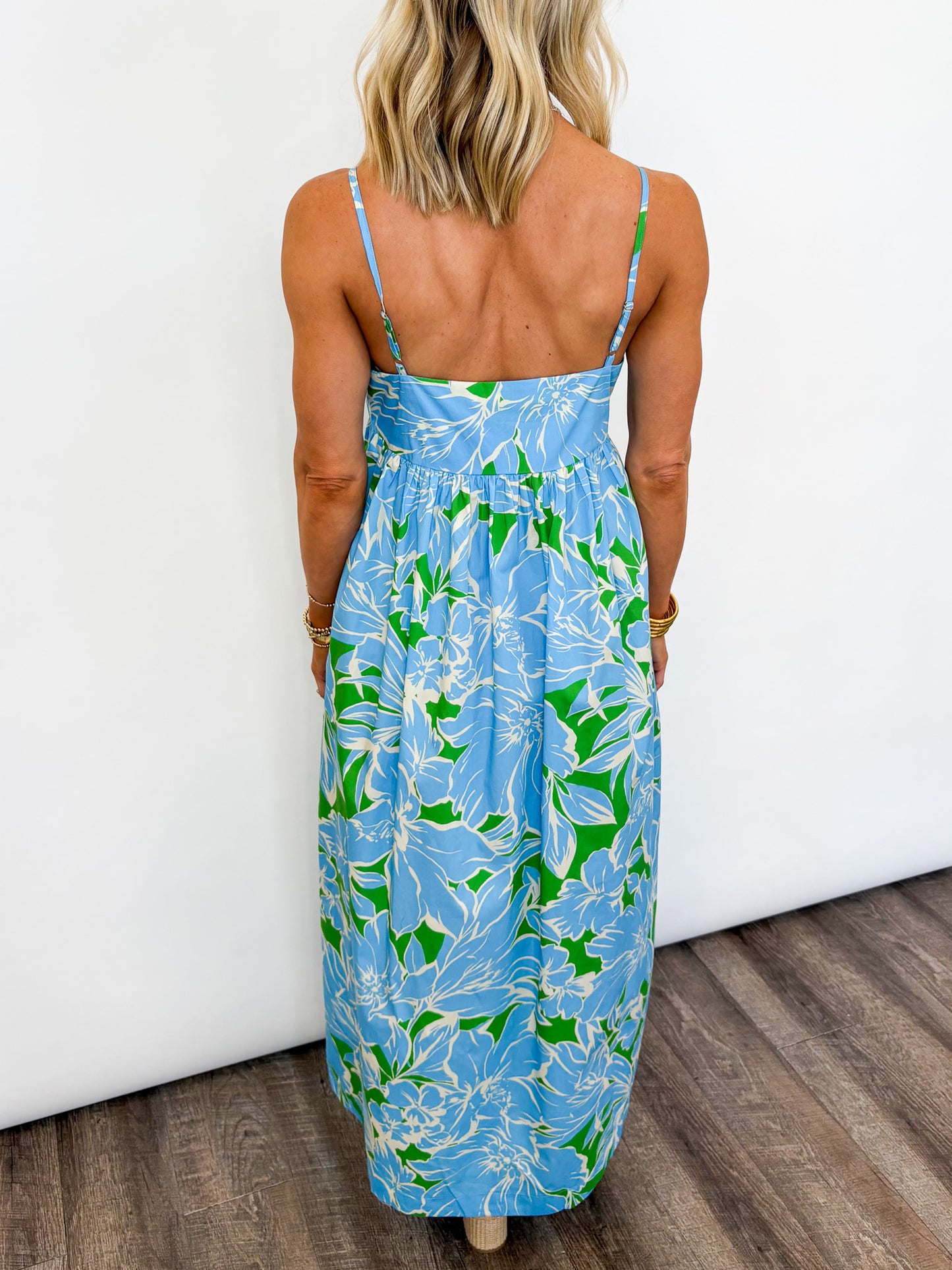 Island Bloom Maxi Dress
