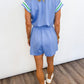 Coastal Court Zip Romper