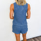 Denim Days Textured Lounge Set