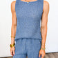 Denim Days Textured Lounge Set