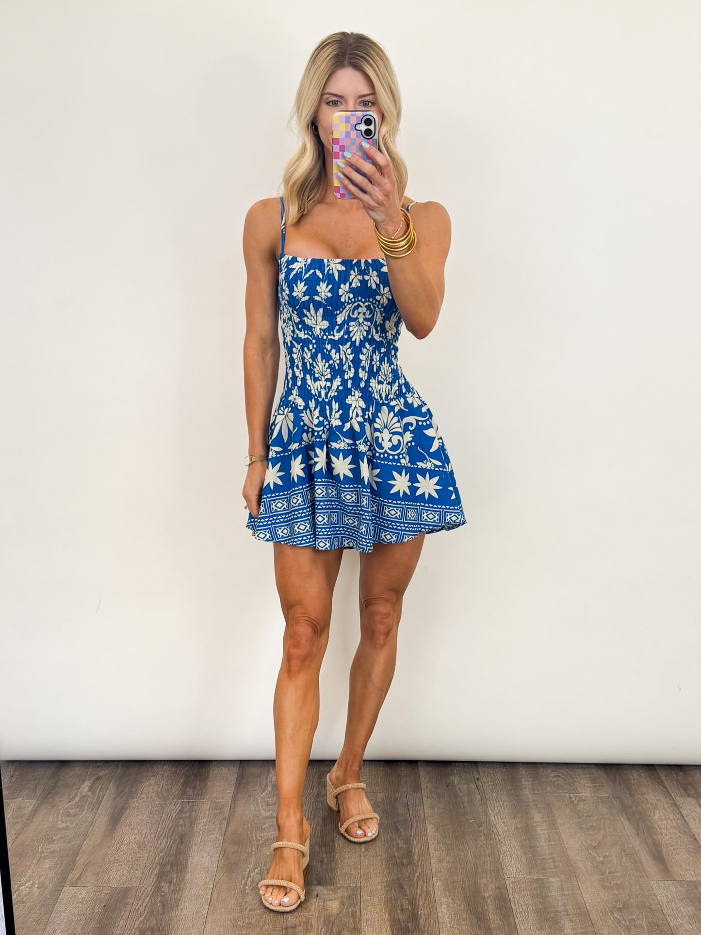 Santorini Skies Dress