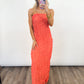 Coral Coast Maxi Dress