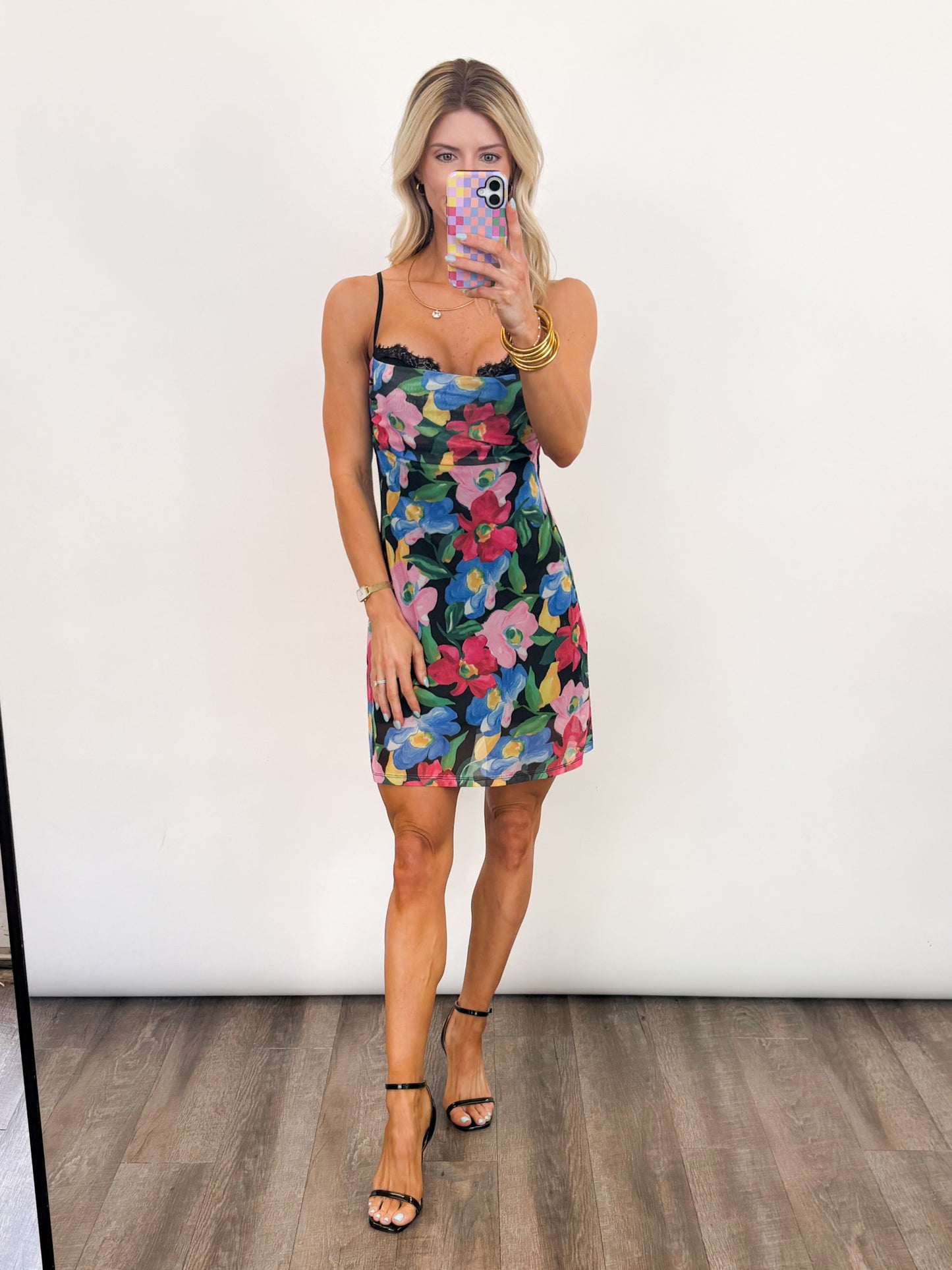 Midnight Garden Mini Dress