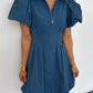 Skyline Zip-Up Dress