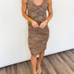 Autumn Blend Knit Skirt Set
