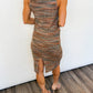 Autumn Blend Knit Skirt Set