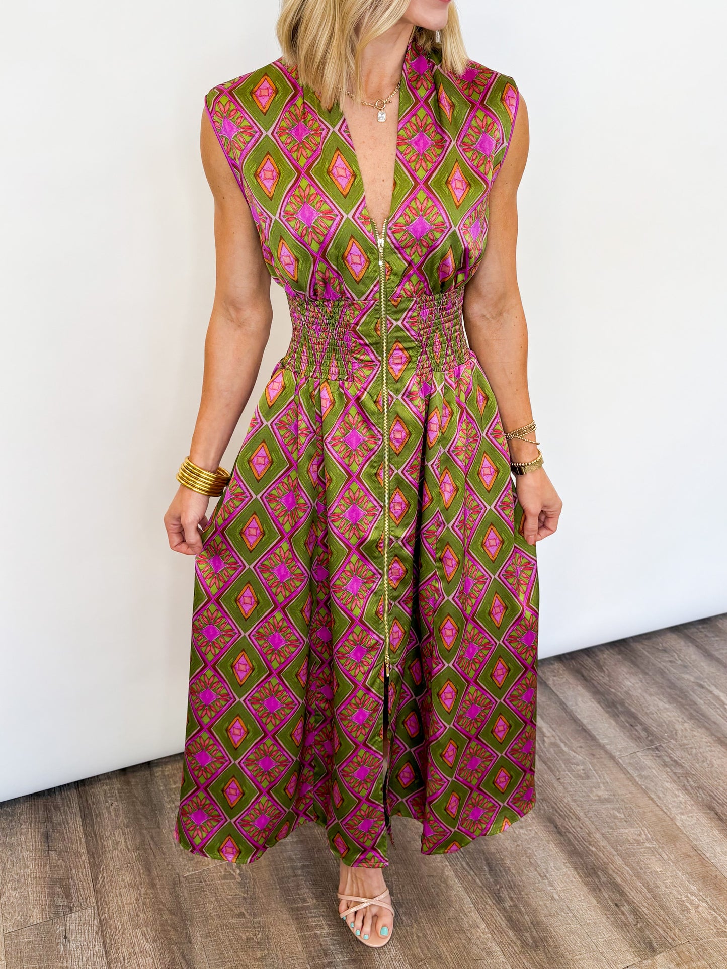 Autumn Afternoon Midi Dress