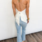 Chic Halter Button Top