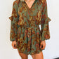 Autumn Bloom Ruffle Romper