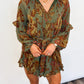 Autumn Bloom Ruffle Romper