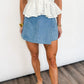 Coastal Cool Denim Skort