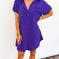 Sideline Button Up Dress