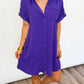 Sideline Button Up Dress