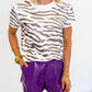 Full Stride Tiger Sequin Tee -- *PREORDER*
