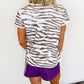 Full Stride Tiger Sequin Tee -- *PREORDER*