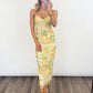 The Lemon Blossom Midi Dress