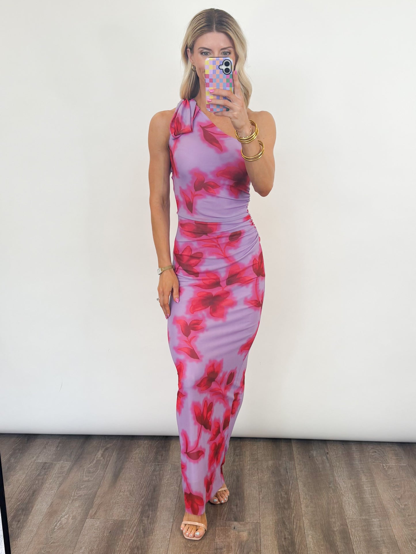 Painted Petals Maxi Dress