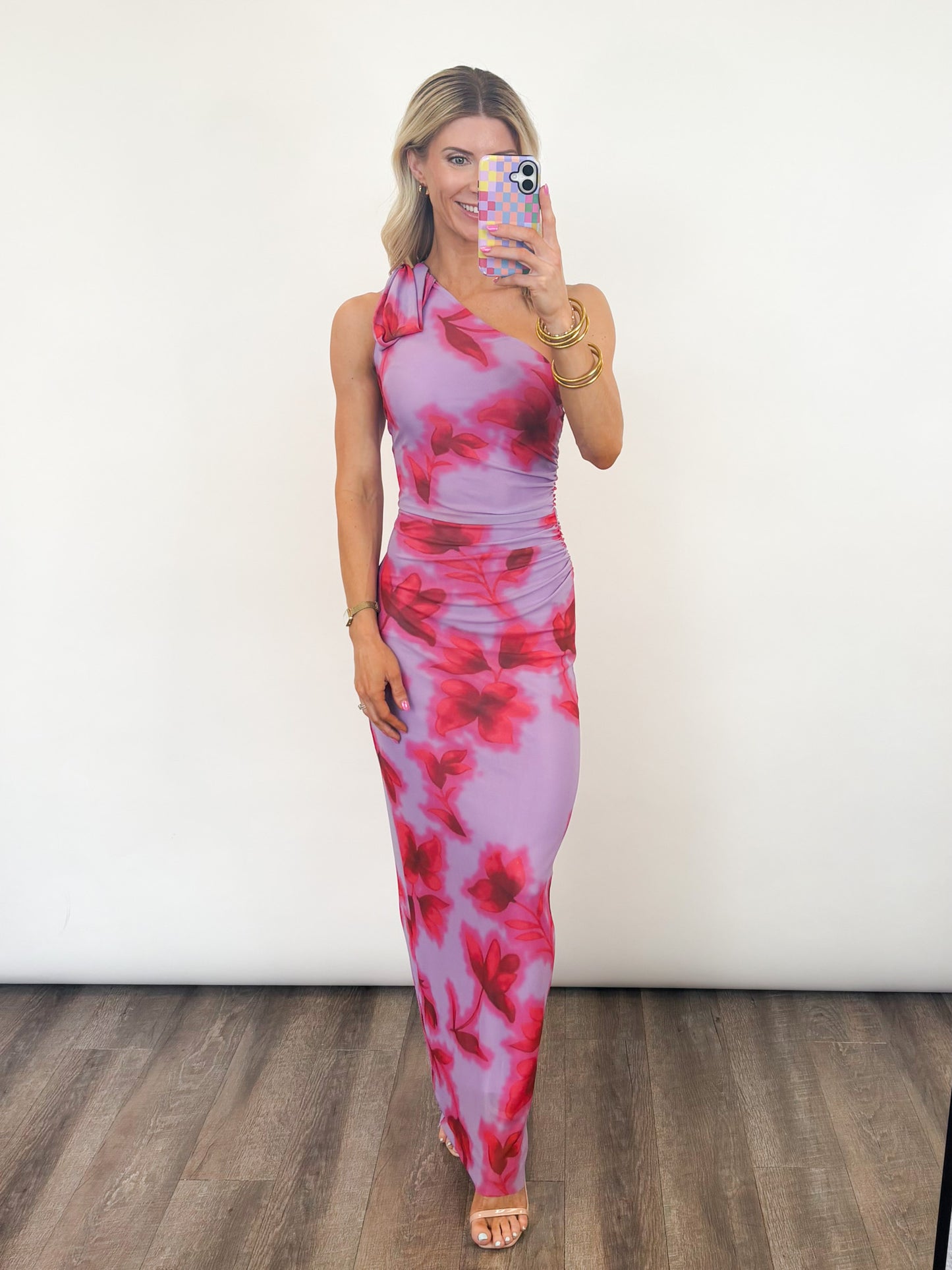 Painted Petals Maxi Dress
