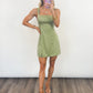 Matcha Moments Polka Dot Dress