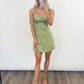 Matcha Moments Polka Dot Dress